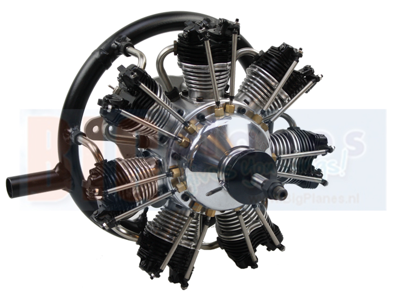 UMS 7-77cc Radial 4-stroke Glow Engine (4.8hp, 2600gr)