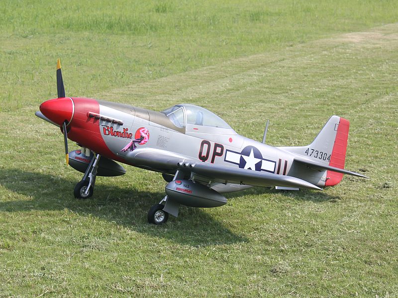 p 51 model airplane