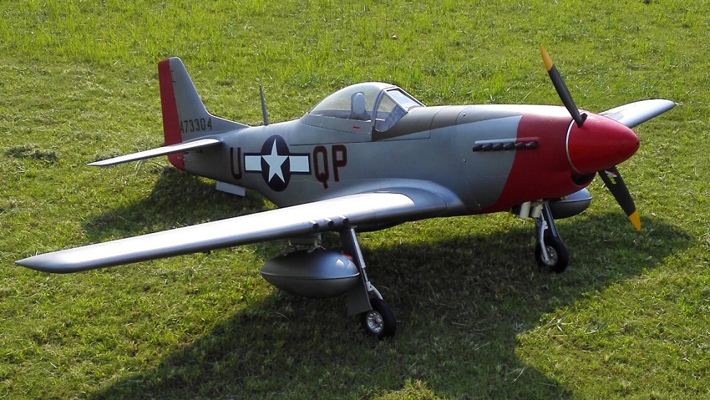 P-51D Mustang Full Composite ARF (226cm, 11kg, 60cc) TOPRC Model