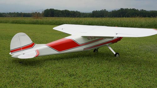 Cessna 195 Blue Model Airplane ARF (229cm, 8kg, 30cc) CYMODEL