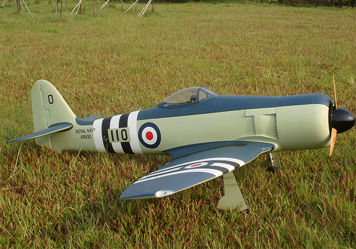 Hawker Sea Fury #110 (242cm, 15kg, 85cc) CYMODEL | CY8029-110