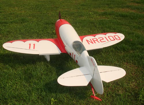 gee bee rc plane arf