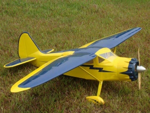 Stinson Reliant Blue Airplane ARF (291cm, 15kg, 100cc) CYMODEL